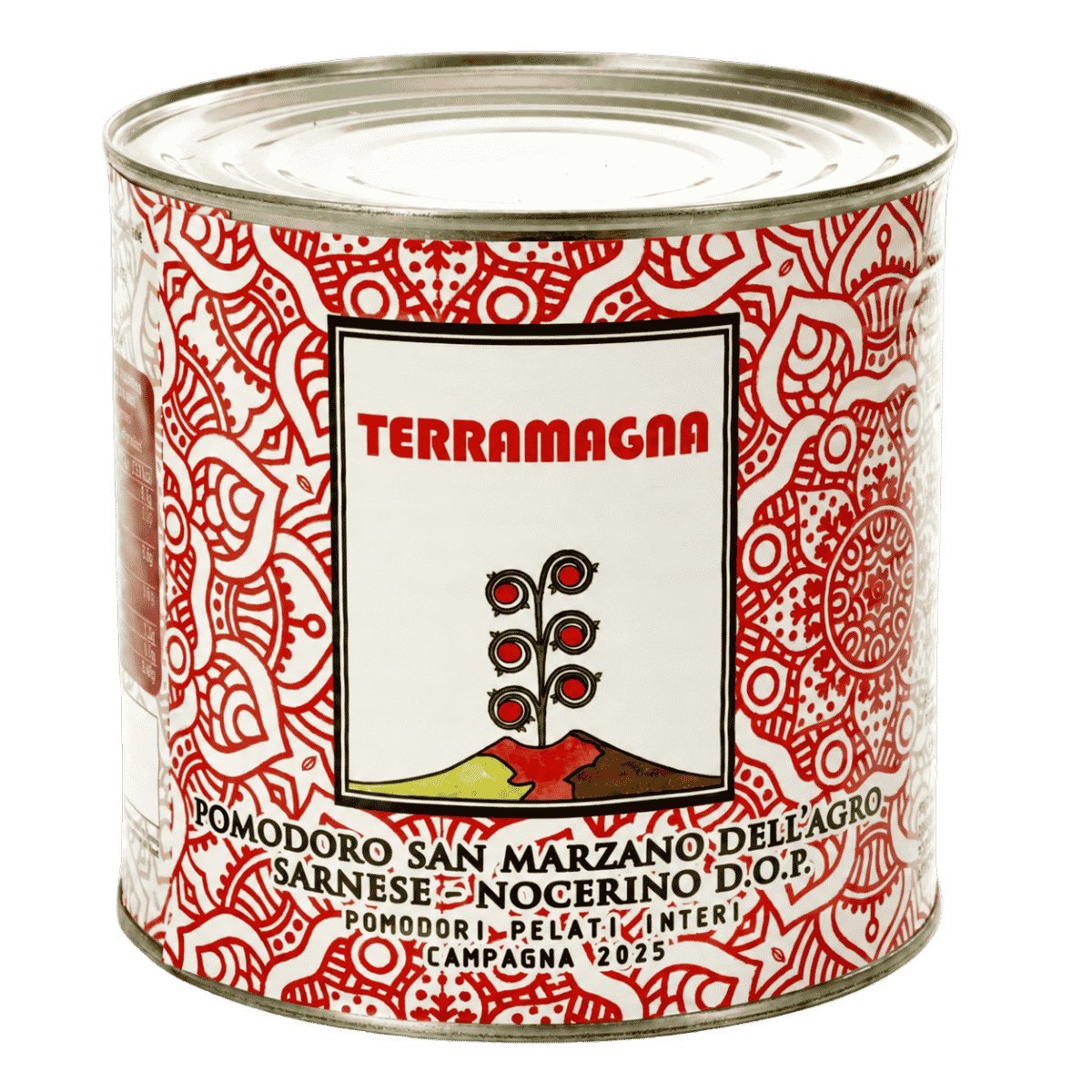 Terramagna San Marzano DOP Whole Peeled Tomatoes 2.5kg/5.5lbs