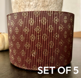 Deluxe Panettone molds (High Shape, 750 grams, set of 5)