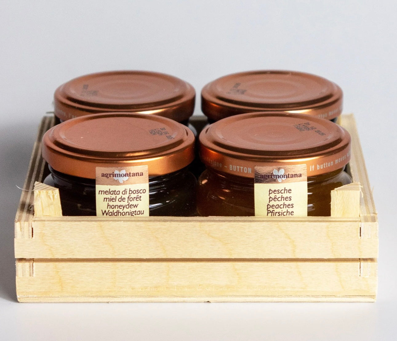 Jams and Honey Wooden Box Gift Set