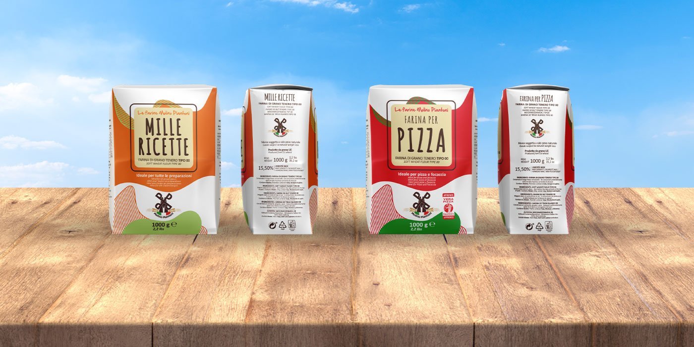 Molino Piantoni Mille Ricette Tipo 00 All Purpose Flour (1kg/2.2lbs)