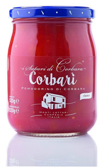 Corbarino whole tomatoes in Corbarino juice