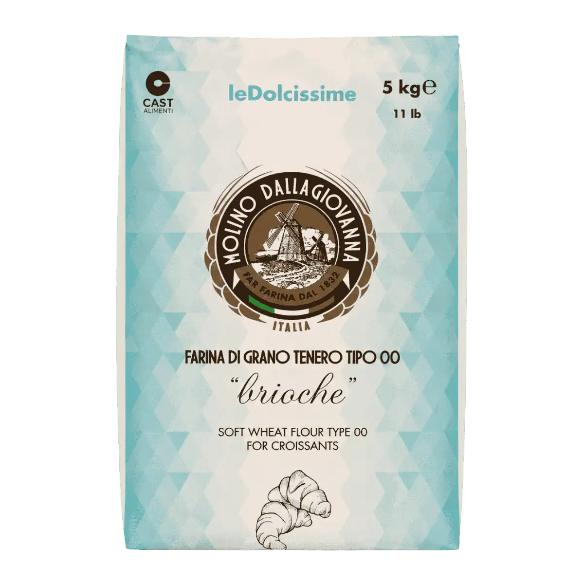 Dallagiovanna Tipo 00 Brioche Flour (5kg/11lbs)