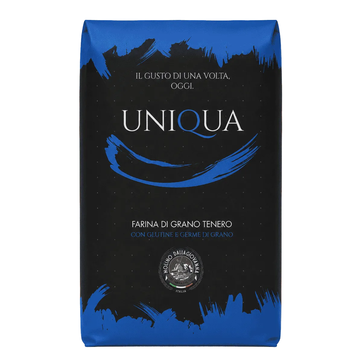 Molino Dallagiovanna Uniqua Blu stone-ground 