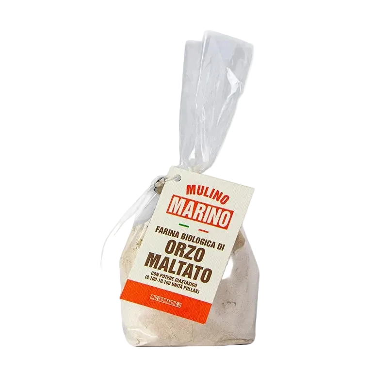 Mulino Marino Organic Malted Barley Flour – Diastatic Malt (250g/8.8oz)