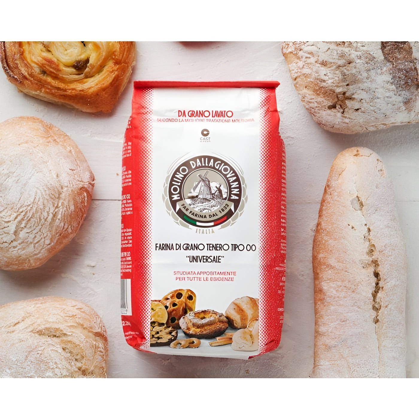 Dallagiovanna All Purpose Flour (1kg/2.2lbs)