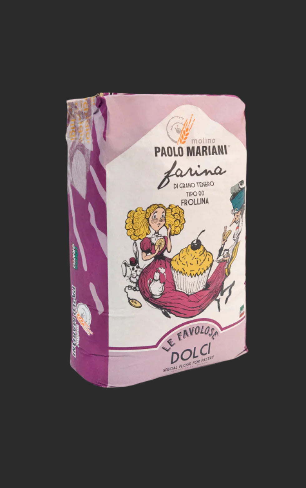 Molino Mariani Tipo 00 Cake and Pastry Frollina Flour (25kg / 55 lbs)