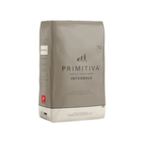 Primitiva whole wheat flour bag on a white background