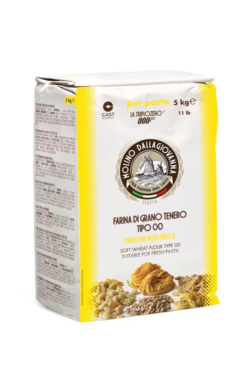 Molino Dallagiovanna laTriplozero Tipo 00 Fresh Pasta Flour (5kg/11lbs)