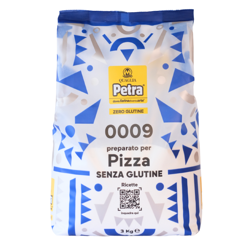 Petra 0009 Gluten Free Flour for Pizza 3kg / 6.6 lb