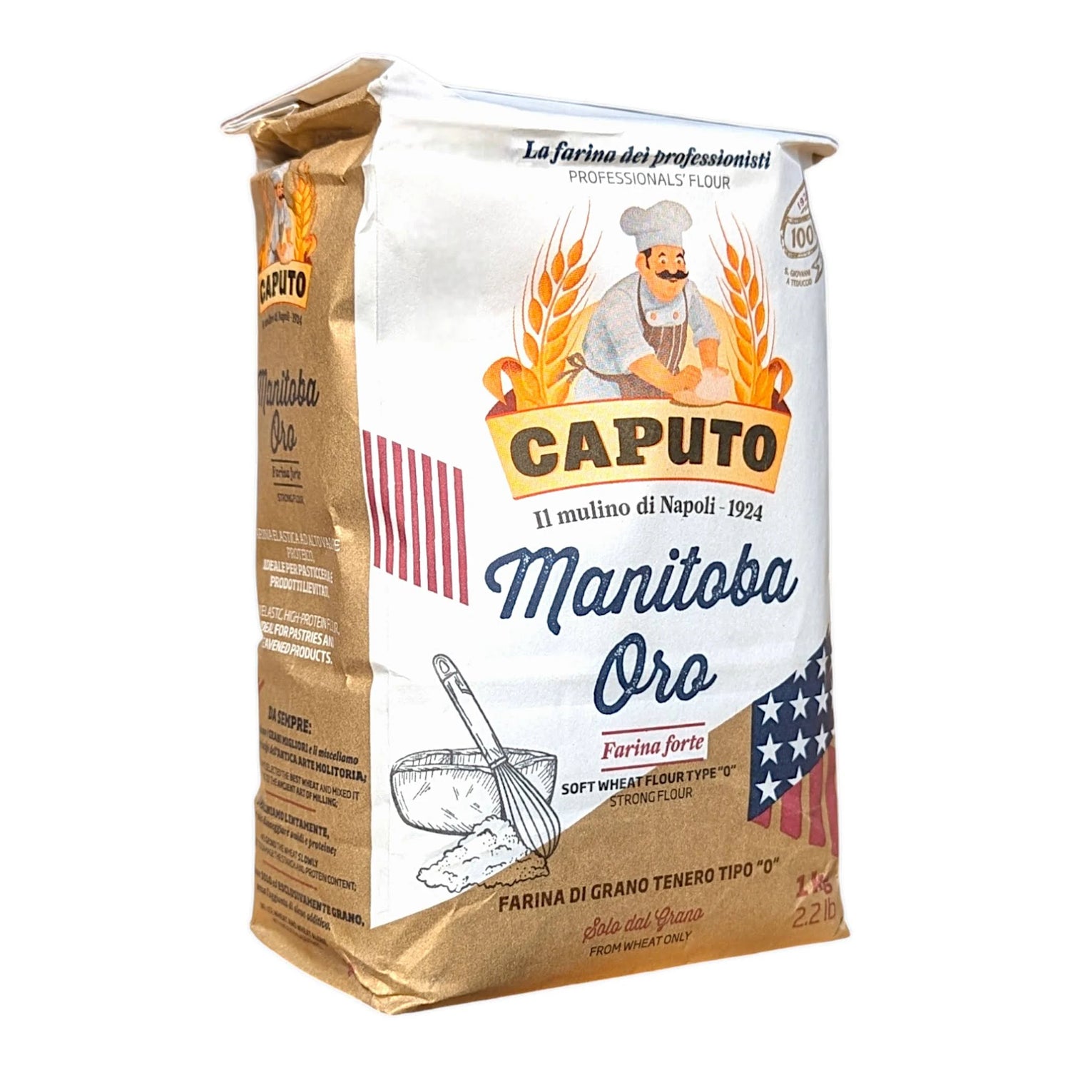 Caputo Manitoba Oro Flour Tipo 0 (1kg / 2.2lbs)