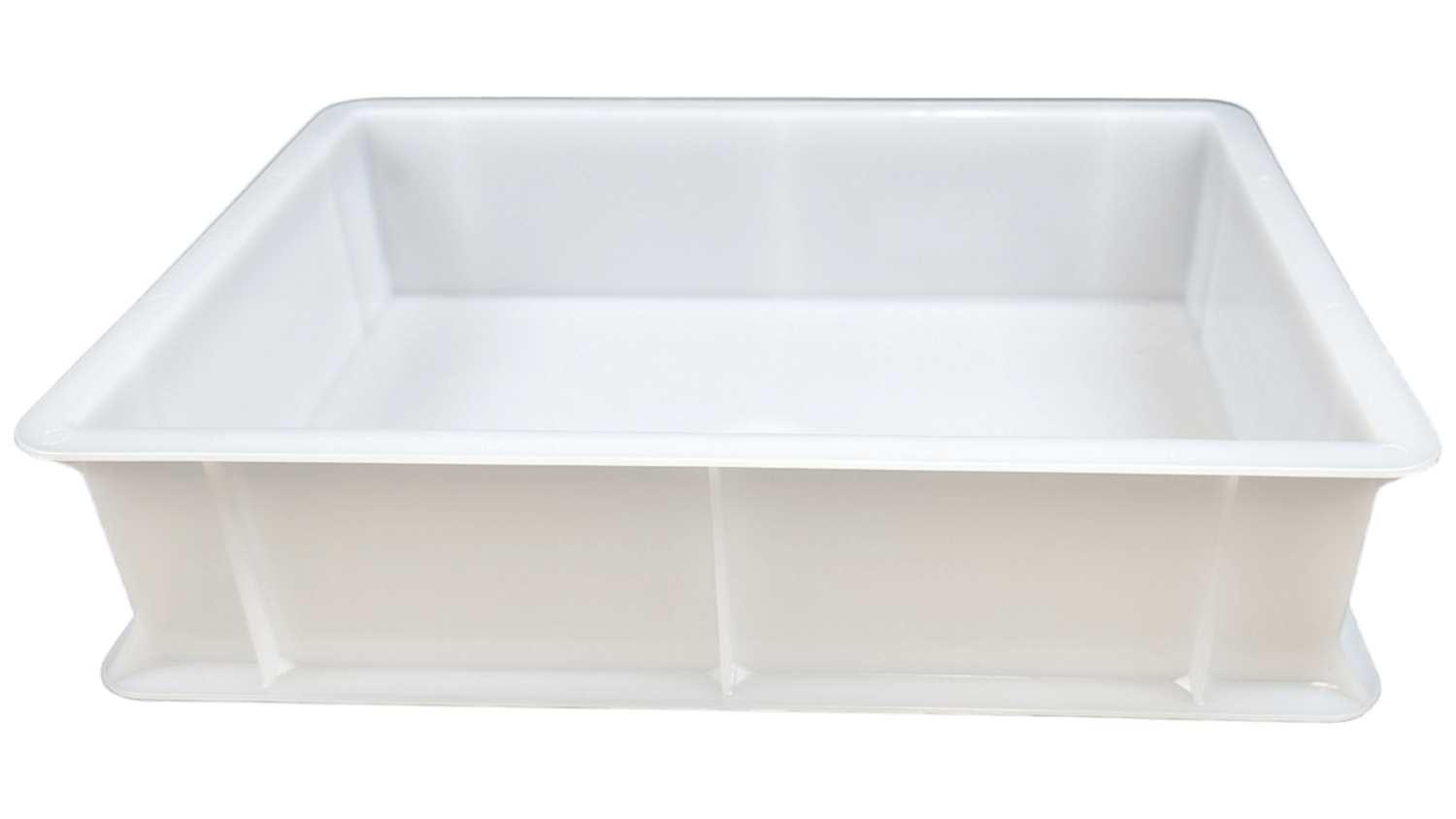 Pizza Dough Proofing Box with lid – Made in Italy, Food‑Safe, Stackable (16x12x4